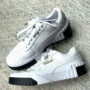 Puma leather sneakers